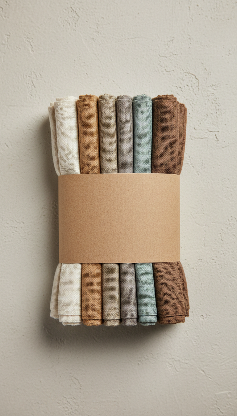Loosely Woven Linen Napkin Pack
