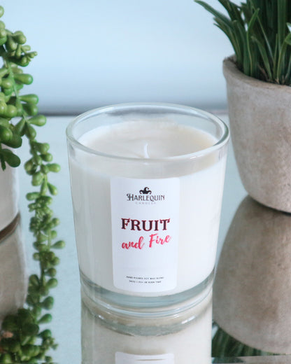 Fruit and Fire Soy Candle